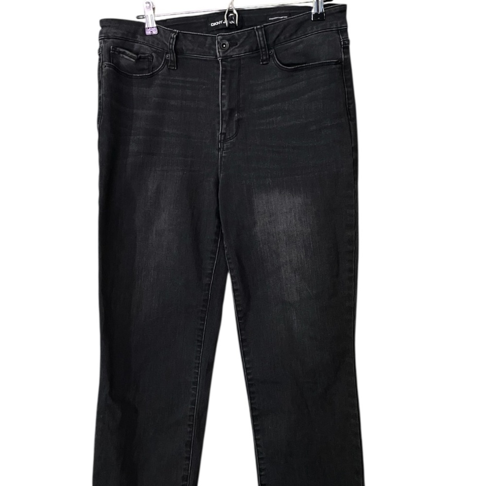 Dkny Rivington Slim Straight Crop Jeans